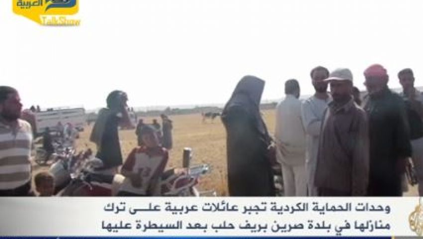 فيديو.. الأكراد يهجرون مئات العائلات السورية من حلب